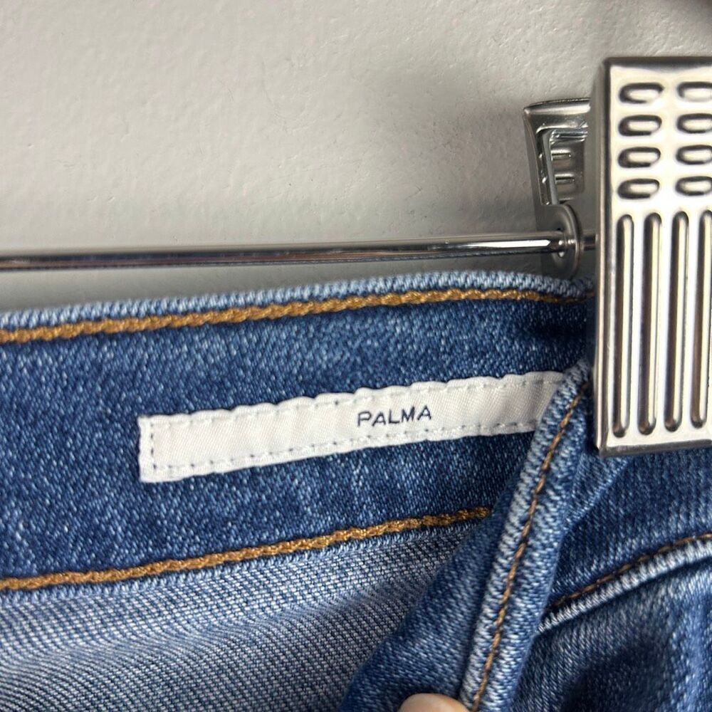 Citizens Of Humanity Palma Straight Raw Hem Jean in Ambry - Picture 6 of 10